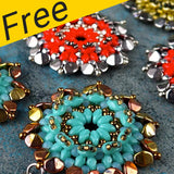 Nardo Earrings Project - Using Miniduos, Matubo and Pinch Beads