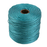 S-Lon Bead Cord .5mm Teal 77yd Spool