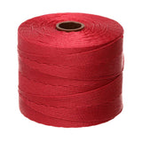 S-Lon Micro Bead Cord .12mm Scarlett 262yd Spool