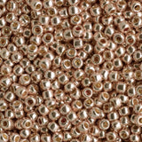 11/0 Toho Seed Beads #PF552 PermaFinish Galvanized Sweet Blush 8-9g Vial