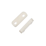 Spacer Bar 2-Hole Bone Ivory 10/pk