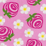 Cotton Fabric Haida Strawberries Pink - Half Yard