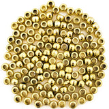 Crow/Pony Beads Metallic Gold 150/pk