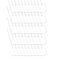 Hang Tags 25x32mm White 50/pk