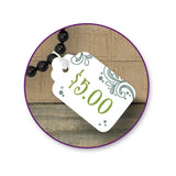 Hang Tags 28x45mm White 40/pk