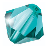 Preciosa Bicone 6mm Blue Zircon 5" Strand