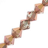 Preciosa Bicone 6mm Capri Gold 5" Strand