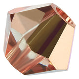 Preciosa Bicone 6mm Capri Gold Each