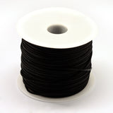 Satin Rattail Cord 1.5mm Black 100yd