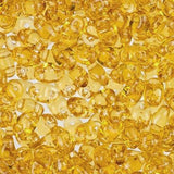 *Czech Miniduo Beads Topaz 8g