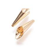 Jewelry Cones 5/8" 18kt Gold Plated 10/pk