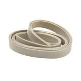 Faux Leather Lace 10mm Khaki 1m