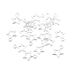 Star Metal Charm 12x10mm 10/pk