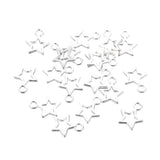 Star Metal Charm 12x10mm 10/pk