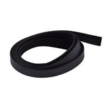 Faux Leather Lace 10mm Black 1m