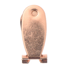 Fingernail Earring Posts 20x10mm Copper 50/pk