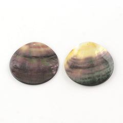 Black Lip Shell Pendant 40mm 1/pk