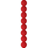Czech Glass Beads 6mm Round Velvet Cherry 30/Strand