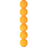 Czech Glass Beads 8mm Round Velvet Sunflower 23/Strand