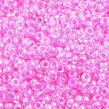 10/0 Czech Seed Beads #1367V Colour Lined Rose 22g