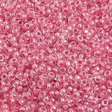 10/0 Czech Seed Beads #1369V Colour Lined Red 22g