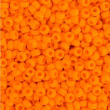 11/0 Miyuki Seed Beads #0405 Opaque Orange Mandarin 250g