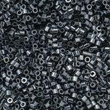 11/0 Cylin Beads #1000 Gunmetal 25g Bag