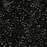 11/0 Cylin Beads #1003 Opaque Black 25g Bag