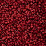 11/0 Cylin Beads #1073 Claret Red Matte 25g Bag