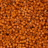 11/0 Cylin Beads #1099 Opaque Pumpkin Orange 25g Bag