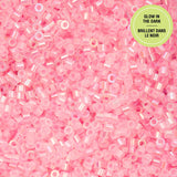 11/0 Cylin Beads #1119 Glow In Dark AB Rose 25g Bag