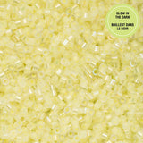 11/0 Cylin Beads #1122 Glow In Dark AB Yellow 25g Bag