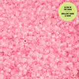 11/0 Cylin Beads #1137 Glow In Dark Pink 25g Bag
