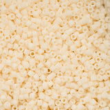 11/0 Cylin Beads #1157 Matte Macaron Warm Cream 25g Bag