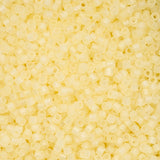 11/0 Cylin Beads #1174 Matte Macaron AB Yellow 25g Bag