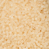 11/0 Cylin Beads #1176 Matte Macaron AB Ivory 25g Bag