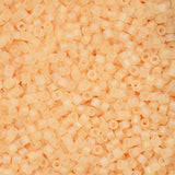 11/0 Cylin Beads #1177 Matte Macaron AB Light Orange 25g Bag