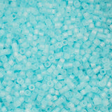 11/0 Cylin Beads #1187 Matte Macaron AB Sky Blue 25g Bag