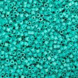 11/0 Cylin Beads #1212 Matte Turquoise Green 25g Bag