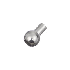 Magnetic Tube Clasp 13x6mm Nickel (2mm Hole) 2/pk