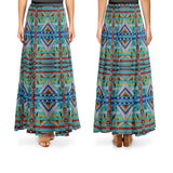 Cotton Fabric Medicine Blessing Turquoise - Half Yard