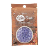 11/0 Cylin Beads #1034 Crystal Purple Lined Ceylon 25g Bag