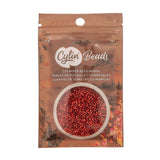 11/0 Cylin Beads #1040 Red S/L 25g Bag