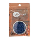 11/0 Cylin Beads #1058 Opaque Cobalt Blue 25g Bag