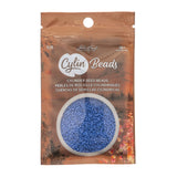 11/0 Cylin Beads #1062 Opaque Cornflower Blue 25g Bag
