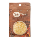 11/0 Cylin Beads #1072 Opaque Dark Cream 25g Bag