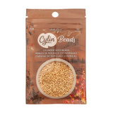 11/0 Cylin Beads #1074 Opaque Toasted Almond 25g Bag