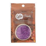 11/0 Cylin Beads #1089 Opaque Violet 25g Bag