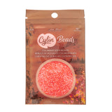 11/0 Cylin Beads #1096 Coral Neon 25g Bag