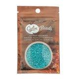 11/0 Cylin Beads #1106 Opaque Turquoise Blue 25g Bag